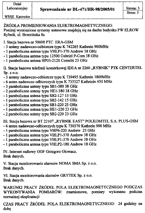 Elrow sprawozdanie pomiarowe str. 3