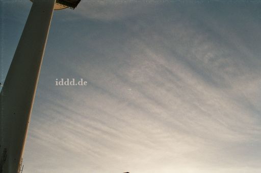 TV-Turm Gro&szlig;, Dammtor, Chemtrails in Hamburg am 23.09.2006